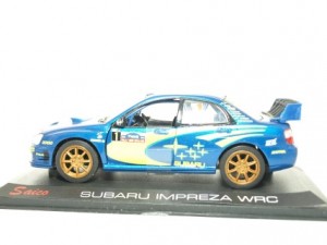 1-32 saico coche miniatura subaru impreza wrc solberg