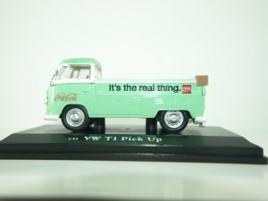 volkswagen t1pick-up-coca cola escala 1/43