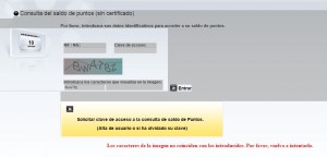 consulta de puntos con clave