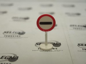 señal de trafico prohibido pasar