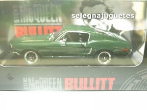 ford mustang gt bullit 1968 steve mcqueen escala 1-43 yat ming